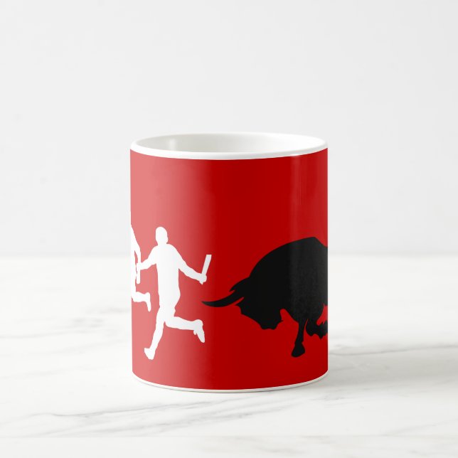 Mug Coutume, San Fermin Pamplona, course (Centre)