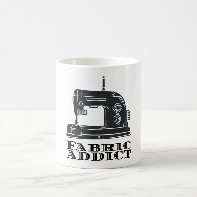 Mug Couture - Addict de tissu (Centre)