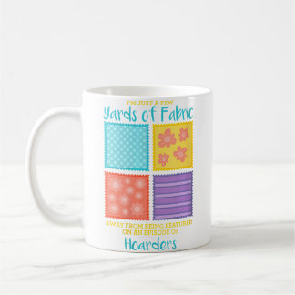 Mug Couture féminine à quelques mètres de tissu