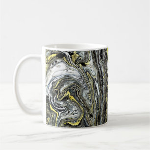 Mug Couvercle en papier marbré victorien coloré