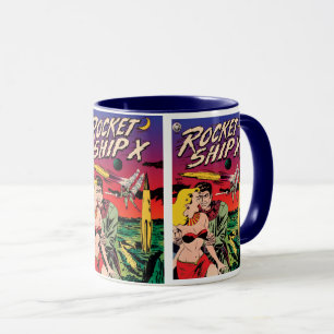 Mug Couverture de livre de bande dessinée de science-f