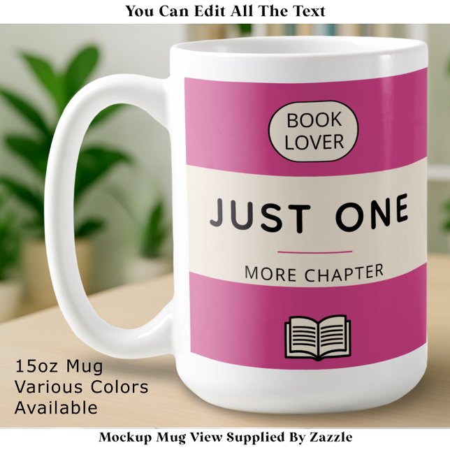 Mug Couverture de livre de poche classique rétro édita (Créateur téléchargé)