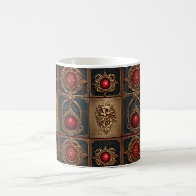 Mug Couverture de livre gothique (Centre)