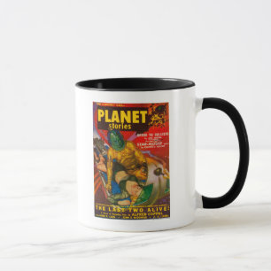 Mug Couverture de magazine d'histoires de planète 6