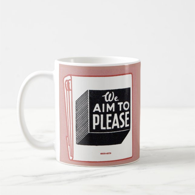 Mug couverture de pochette d'allumettes que nous (Gauche)