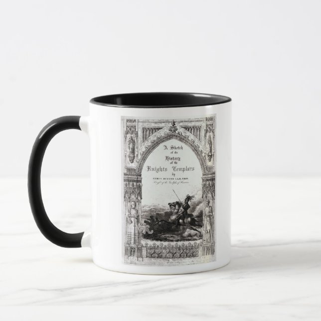 Mug Couverture 'd'un croquis de l'histoire les (Gauche)