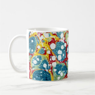 Mug Couverture en papier marbré victorien coloré