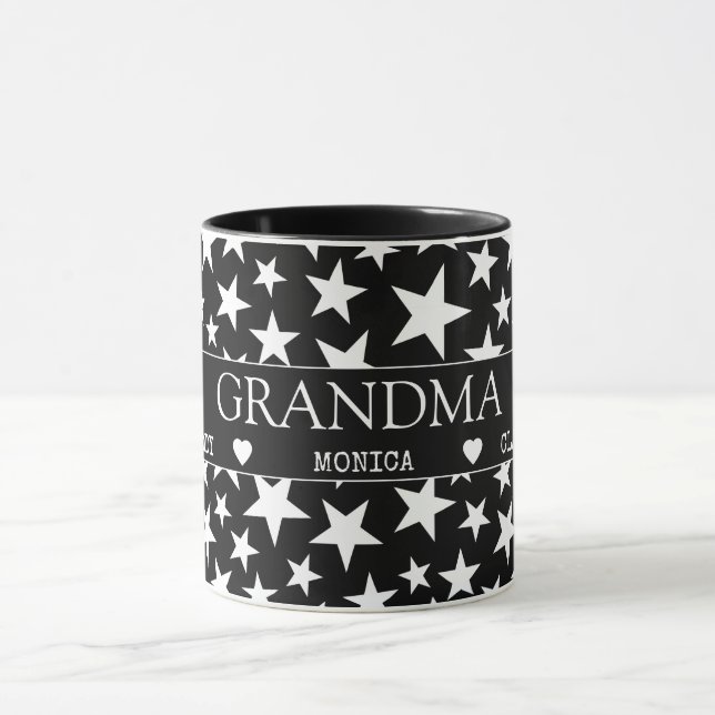 Mug Couverture personnalisée pour grand-mère avec les  (Centre)