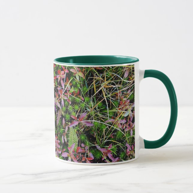 Mug Couverture végétale colorée d'automne (Droite)