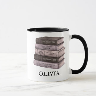 Mug Couvertures de livres d'horreur gothique personnal