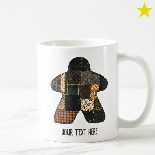 Mug Couvre-lit Patchwork d'Automne Douillet Meeple Jeu