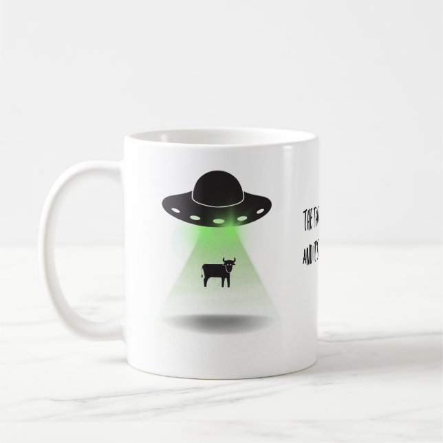 Mug Cow Abduction (Gauche)