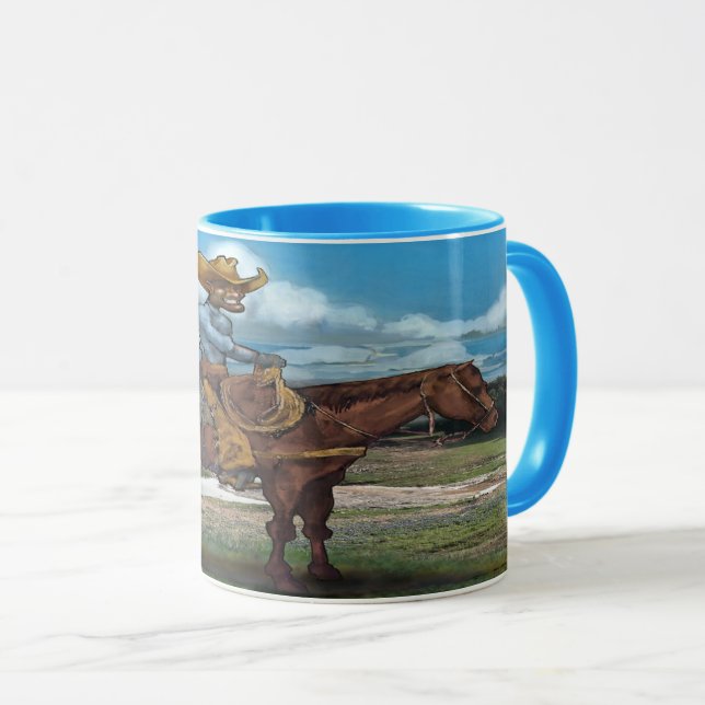 Mug Cow-boy (Devant droit)