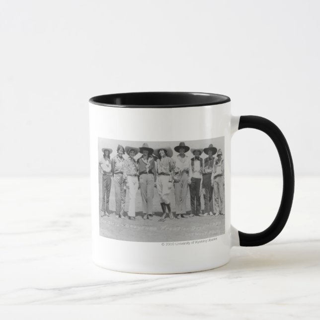 Mug Cow-girls aux jours de frontière de Cheyenne, (Droite)