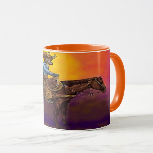 Mug Cowboy (Devant droit)