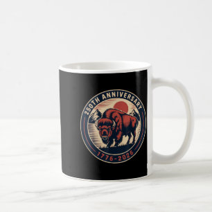 Mug Cowboy 250 TH 4TH de juillet Drapeau 1776 2026 250