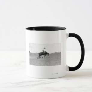 Mug Cowboy à cheval sur un bouchon