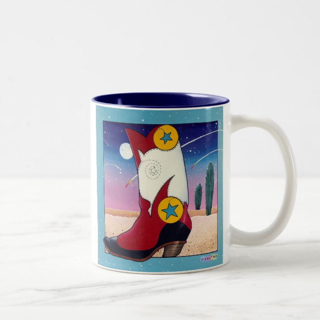 Mug - Cowboy Boot, Tout Habillé (Droit)