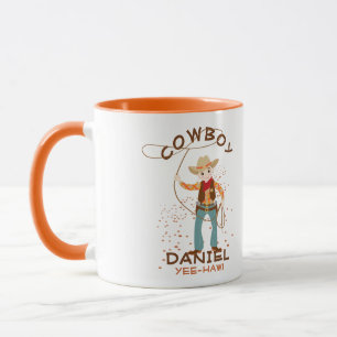 Mug Cowboy cool avec lasso anniversaire de enfant Part