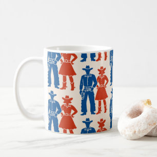 Mug Cowboy & Cowgirl Americana