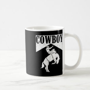 Mug Cowboy Cowgirl Rodeo Horse Riding Pays Ouest