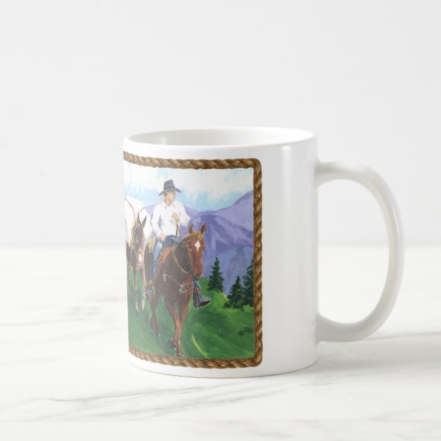 Mug Cowboy dans les montagnes (Droite)