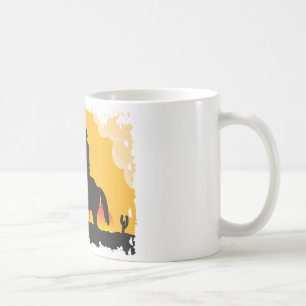 Mug Cowboy de coucher du soleil