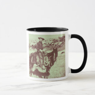Mug Cowboy du Montana, c.1880 (photo de b/w)