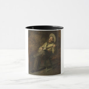 Mug Cowboy Jouer le Banjo et chanter de la musique cou