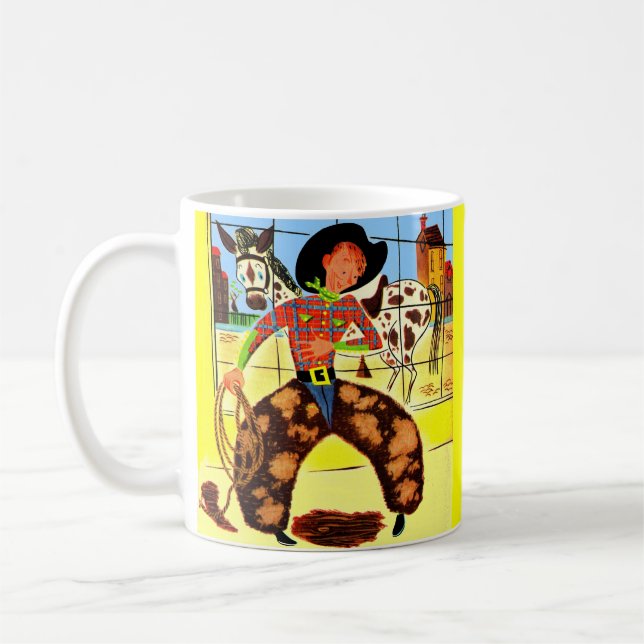 Mug cowboy mignon (Gauche)