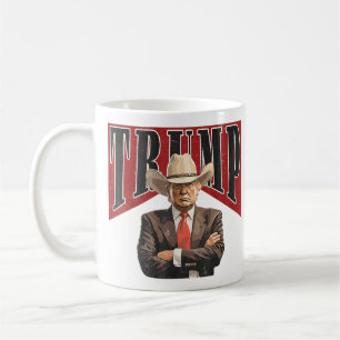 Mug Cowboy Trump occidental Donald Trump, partisan de 