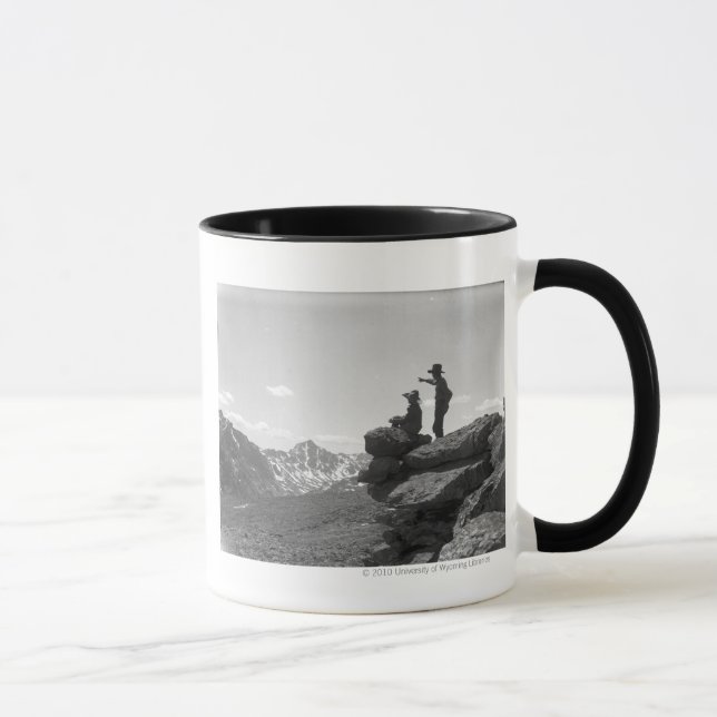 Mug Cowboys sur une arête (Droite)