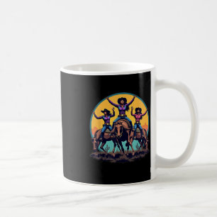 Mug Cowgirl Black Girl Western Rodeo Melanin Black Son