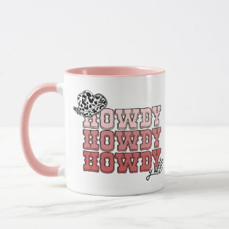 Mug Cowgirl western casquette Howdy Y'all rodeo