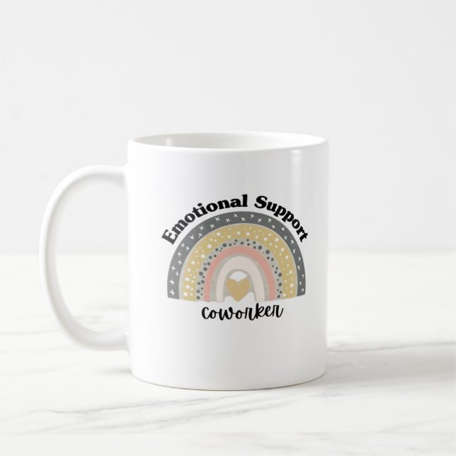 Mug Coworker D'Aide Émotionnelle Pour Le Plaisir (Gauche)