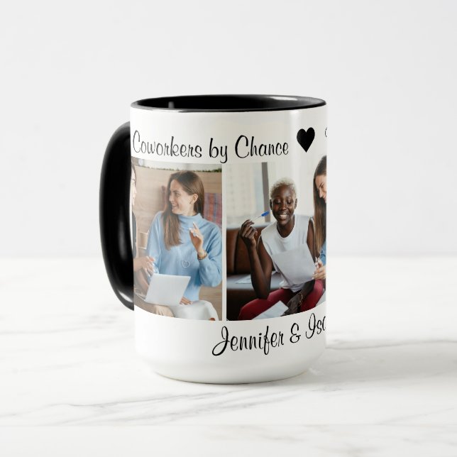 Mug Coworker par Chance Friends par Choice Photo colla (Devant gauche)