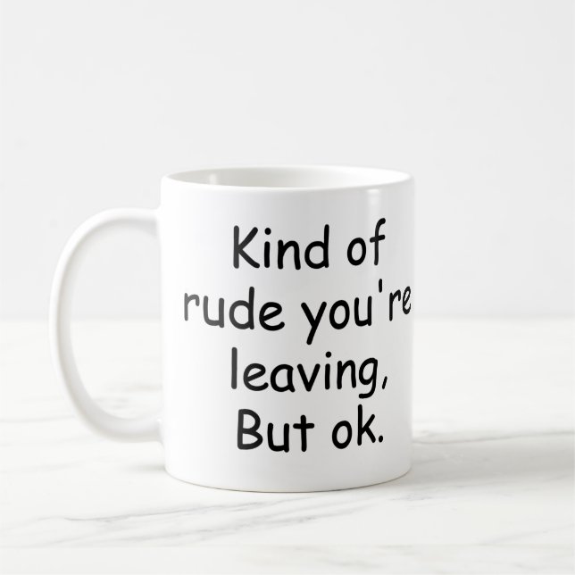 Mug Coworker Quitte L'Idée Cadeau Avec Dit Drôle (Gauche)