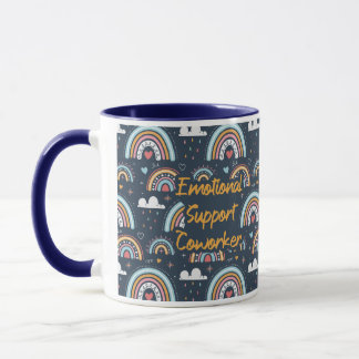 Mug Coworker Support Emotionnel. Cadeau Coworker