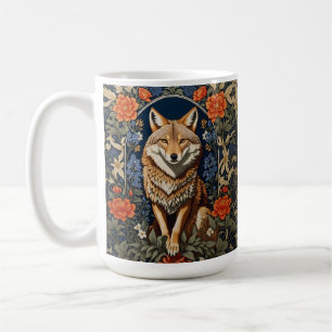 Mug Coyote William Morris inspiré