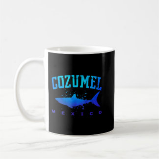 Mug COZUMEL MEXICO Shark Caribbean Beach Voyage de vac