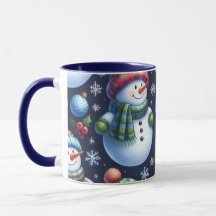 Cozy Festive Snowman