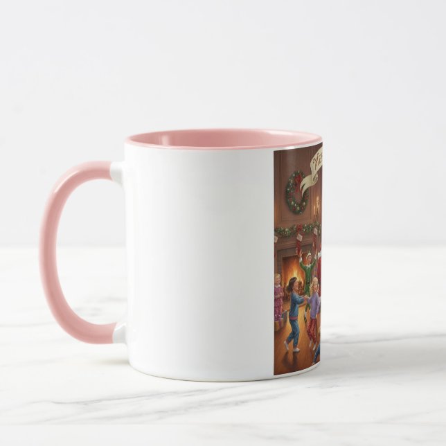 Mug Cozy Holiday Illustration (Gauche)
