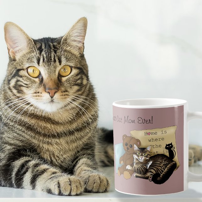 Mug Cozy Tabby Rose Fête des Mères (Créateur téléchargé)