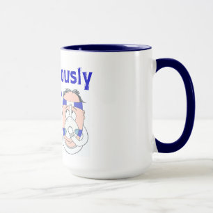 Mug CPAP = sans interruption positif et fier