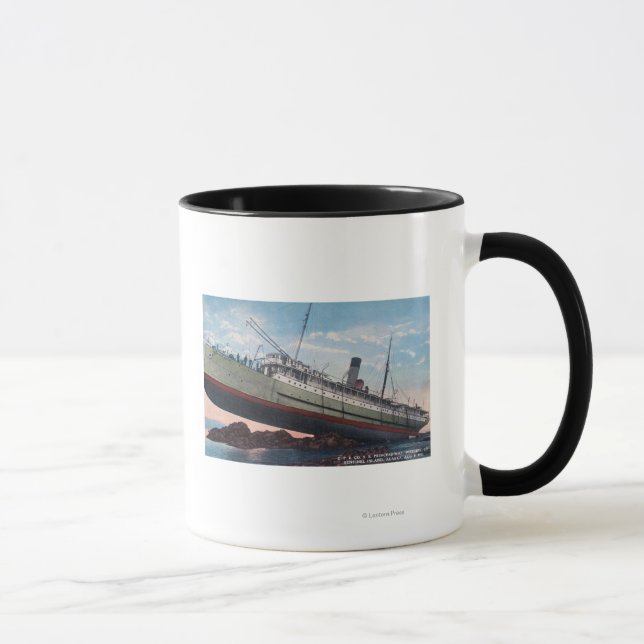 Mug CPR SS Princess May WreckSentinel Island, AK (Droite)