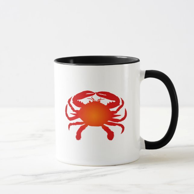 Mug Crab orange (Droite)