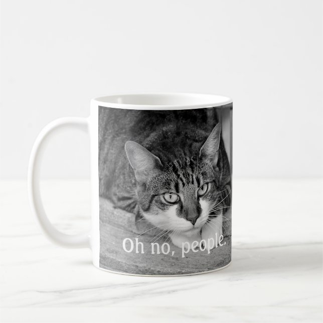 Mug Crabby Cat, "Oh non, les gars" (Gauche)