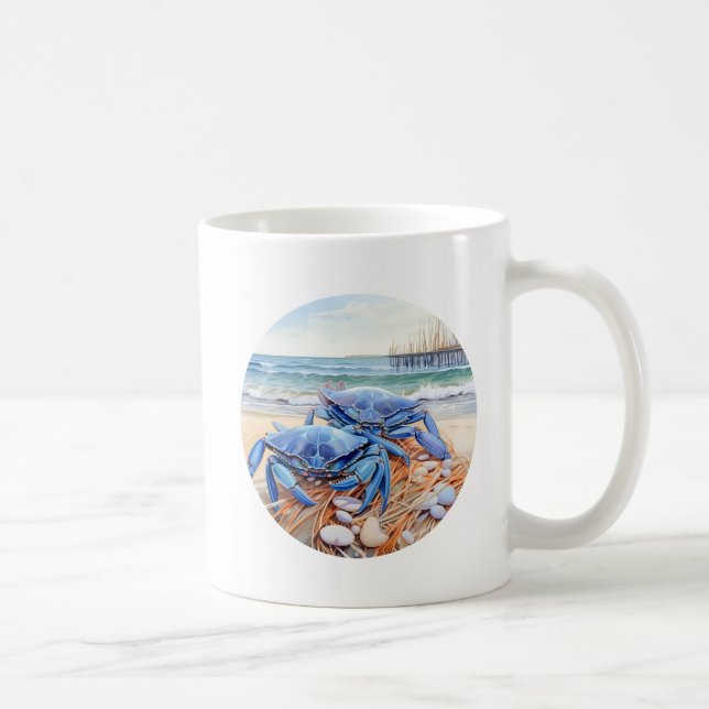 Mug Crabe bleu (Droite)
