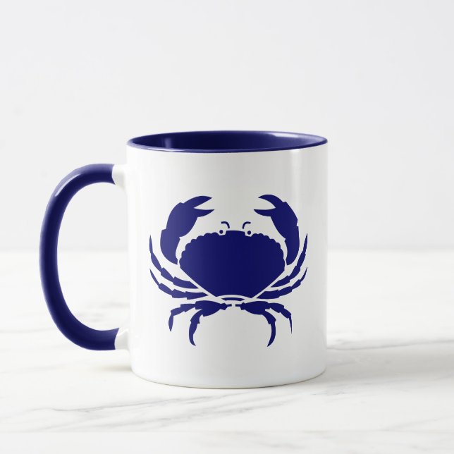 Mug Crabe bleu (Gauche)