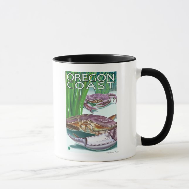 Mug Crabe de la côte de l'Oregon (Droite)